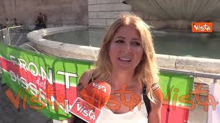 “La pandemia è una farsa”: le voci dei manifestanti alla protesta no green pass di Roma