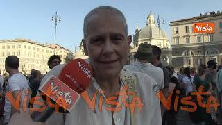 Protesta no al Green pass a Piazza del Popolo, ecco cosa ne pensano i manifestanti