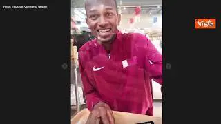 Tamberi mostra la colazione dell'altro oro Barshim a base di marmellata e salsicce: "Non lo fare"
