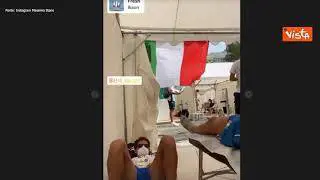 Tokyo 2020, Stano medaglia d'oro nella marcia.  Momento di relax prima della gara