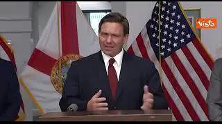 Il Governatore della Florida DeSantis contro Biden: "Senza controllo confini aiuta diffusione Covid"