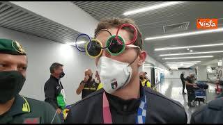 Olimpiadi, Tortu rientra in Italia: "Sapevo di aver vinto, emozione indescrivibile"
