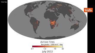 Ecco la mappa interattiva della Nasa che mostra le aree più colpite da incendi negli ultimi 20 anni