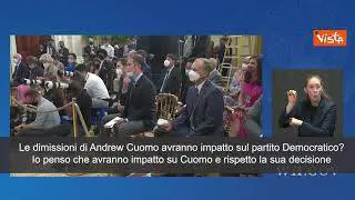 Biden su dimissioni Cuomo: "Rispetto la sua decisione"