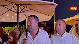 Salvini: "Abbiamo proposto pensioni detassate in Calabria come in Portogallo"