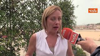 Migranti, Meloni: “Serve missione europea per fermare partenze”