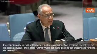 SOTTOTITOLI - Afghanistan, ambasciatore all'Onu: "A Kabul i talebani cercano persone casa per casa"