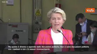 Von der Leyen: "Nessun riconoscimento talebani, solo contatti operativi"