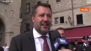 Salvini a San Marino: "Qui per la prima volta, sono certo troveremo anche soluzione per green pass"