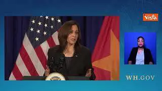 Harris: "Non cerchiamo conflitti con la Cina ma ci opporremo a minacce"