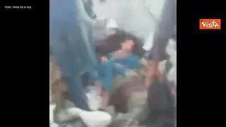 Feriti e morti dopo l'attentato all'aeroporto di Kabul, le immagini