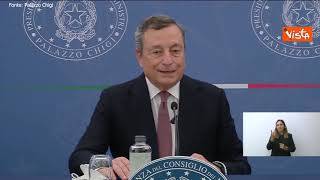 Draghi: "A fine settembre 80% popolazione sarà vaccinata, è necessario vaccinarsi"