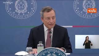 Draghi: "G20 Afghanistan? Continuo a pensare che si farà, ma priorità è aiutare Afghanistan"