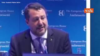 Salvini: "Reddito di cittadinanza sono 12 miliardi di euro spesi male"