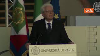 Mattarella: "Non si invochi la libertà per sottrarsi alla vaccinazione"