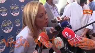 Green pass, Meloni: “Larghe intese? Governo di sinistra che vuole i voti della destra”