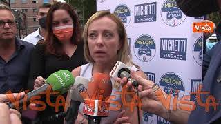 Green pass, Meloni: "Ingiusto non prevedere i tamponi gratuiti"