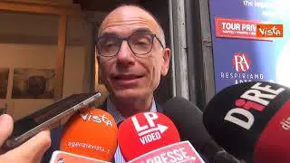 Letta: "Chi è contro il green pass  è contro la libertà"