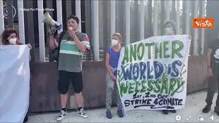 Fridays For Future, gli attivisti di Milano manifestano alla PreCop26