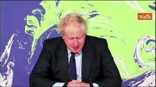 Clima, Johnson a Draghi: "Mario, dobbiamo affrontare insieme questa cosa"
