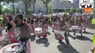 La marcia delle donne a Washington per difendere il diritto all'aborto