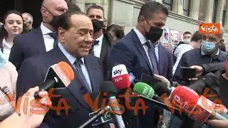 Amministrative Milano, Berlusconi: "Mi aspetto buon risultato per il voto alle liste dei partiti"