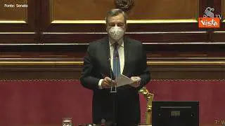 Draghi: "Numero morti per Covid inaccettabile, non rifiutare vaccino per paura"