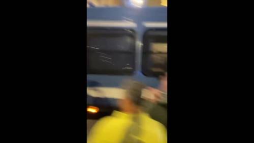 Le riprese di Jared Leto degli scontri tra forze dell'ordine e No Green Pass