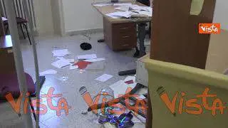 Ecco i danni dell'assalto alla sede nazionale della Cgil a Roma