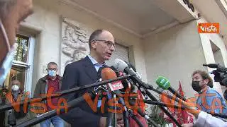 Letta: "Il 16 saremo in piazza. In Parlamento chiederemo lo scioglimento dei movimenti fascisti"