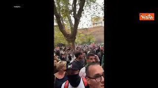 Assalto alla Cgil, uno dei leader di ioapro si riprende in diretta Facebook all'interno del palazzo