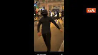 No Green pass, l'attore Jared Leto si ritrova nel corteo tra feriti e lacrimogeni