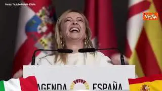 "Yo soy Giorgia", la Meloni Spagna ripropone il suo tormentone