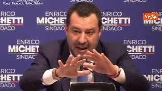 Salvini: "Sono preoccupato per il Paese, ho chiesto incontro a Draghi"