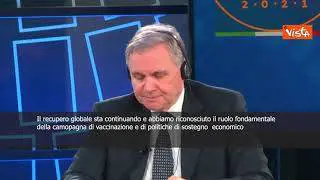 SOTTOTITOLI Visco: "Vaccini sono strumenti necessari anche per bene dell'economia"