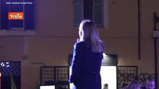 Meloni: "No a lezioni da sinistra che ritiene eroe Mimmo Lucano"