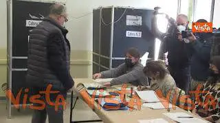 Ballottaggio Roma, ecco il momento del voto di Roberto Gualtieri