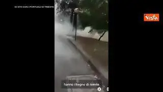 Sgombero portuali a Trieste, lacrimogeni della Polizia finiscono nel cortile di una scuola