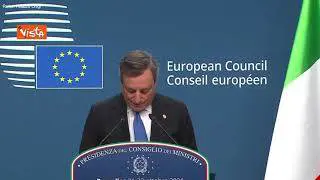 Draghi: "Ue non finanzierà muri contro migranti"