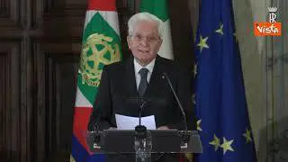 Mattarella: "Non possono prevalere le teorie antiscientifiche di pochi"