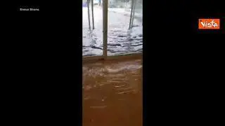 Alluvione a Catania, si allaga l'ospedale Garibaldi-Nesima, le drammatiche immagini