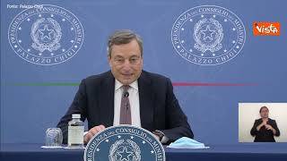 Draghi: "Approvata legge di bilancio in Cdm, c'è stato applauso. Soddisfatti del provvedimento"