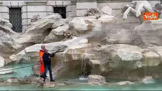 G20, i leader del mondo visitano il centro di Roma. I preparativi a Fontana di Trevi
