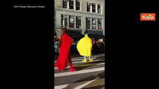 Torna la parata di Halloween a New York dopo lo stop causato dal covid