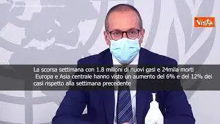 SOTTOTITOLI Kluge (Oms): "Europa di nuovo centro della pandemia"