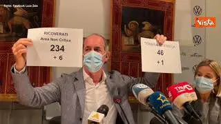 Zaia: "Ricoverati in terapia intensiva per Covid raddoppiati nell'ultima settimana"