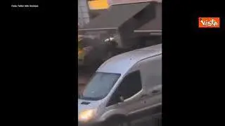 Investito con l'auto: così è stato fermato l'attentatore di Oslo