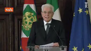 Mattarella: "Lavoro crea coesione e merita tutela"