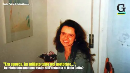 "Era sporca": la telefonata anonima che può incastrare l'assassino di Nada Cella