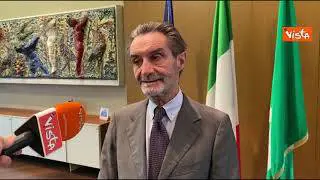 Fontana: "Dati Lombardia rassicuranti, eventuali cambi di colore non immediati"